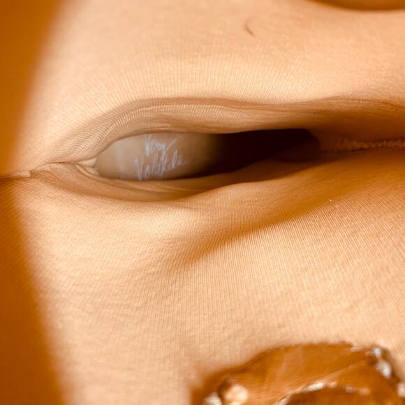 VERY‎ VOLATILE Cowboy Boots Slouchy Gold Detail Mid Calf Retro Rodeo Rawhide NFR - Picture 9 of 10